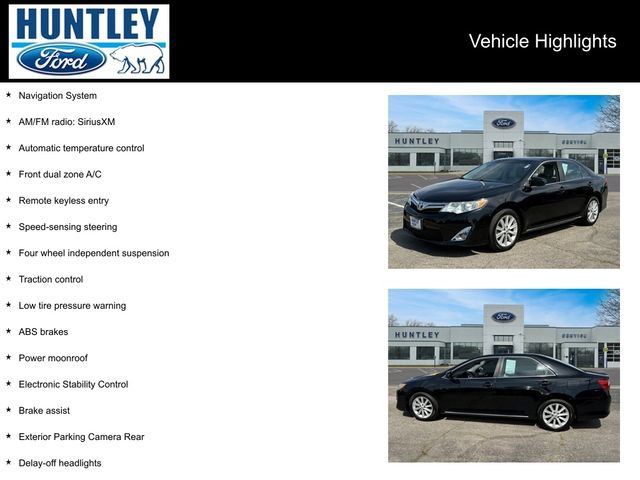 2014 Toyota Camry XLE