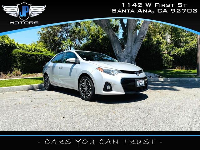2014 Toyota Corolla S Plus