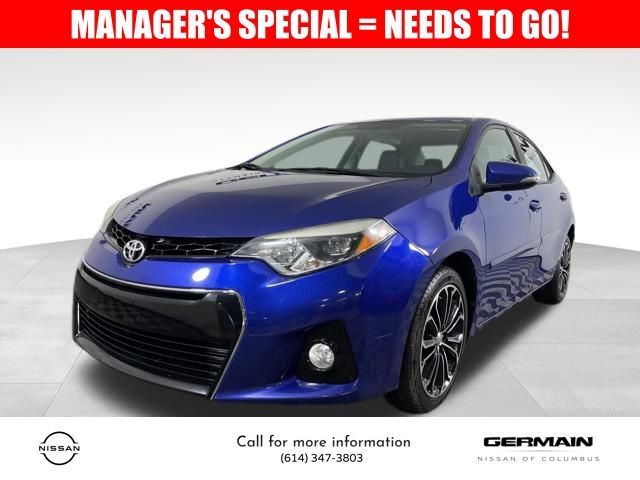 2014 Toyota Corolla S Plus