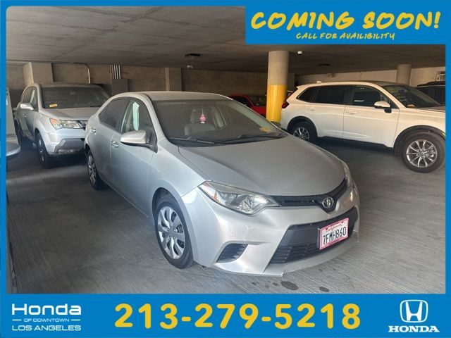 2014 Toyota Corolla LE