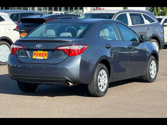 2014 Toyota Corolla LE Eco