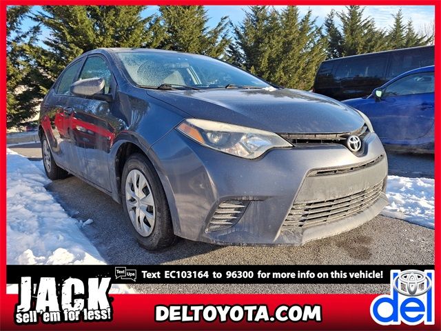 2014 Toyota Corolla LE Eco Plus