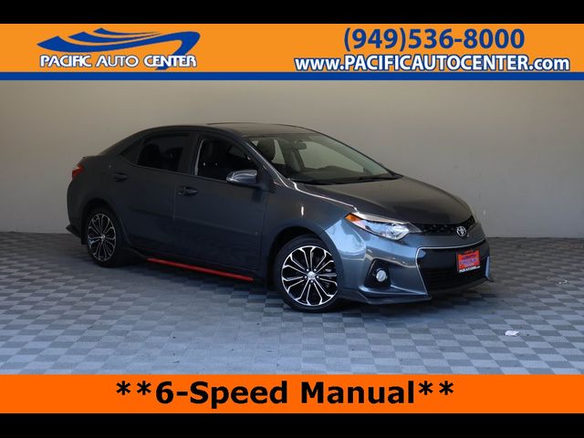 2014 Toyota Corolla S Plus