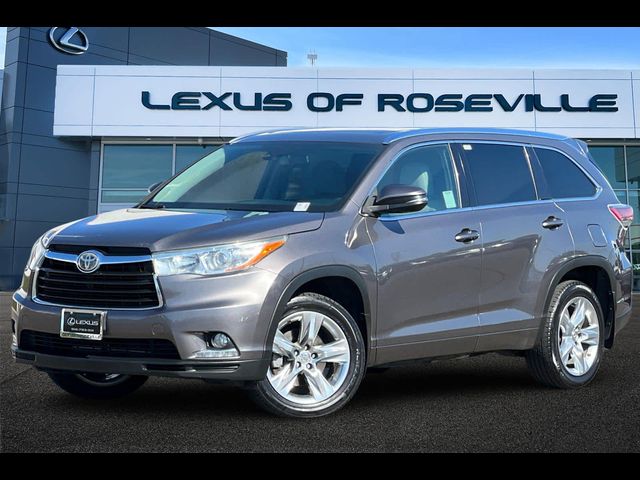 2014 Toyota Highlander Limited Platinum