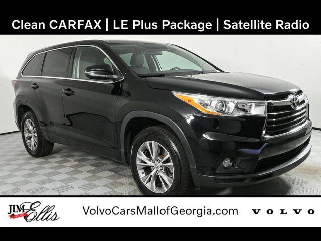 2014 Toyota Highlander LE Plus