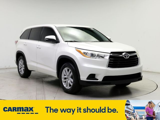 2014 Toyota Highlander LE