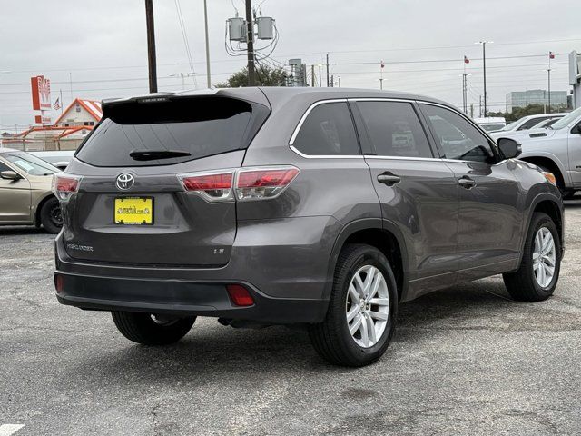 2014 Toyota Highlander LE