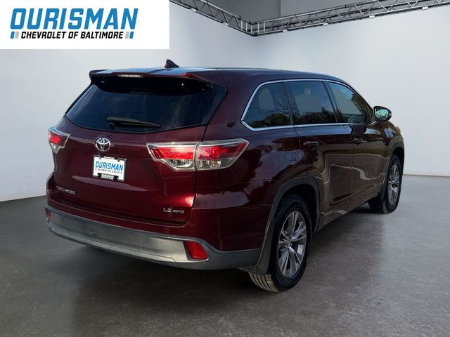 2014 Toyota Highlander LE Plus