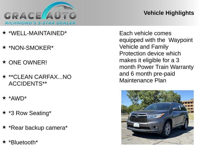 2014 Toyota Highlander LE