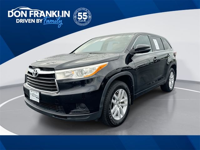 2014 Toyota Highlander LE Plus