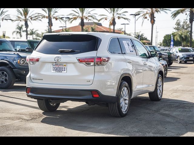 2014 Toyota Highlander LE