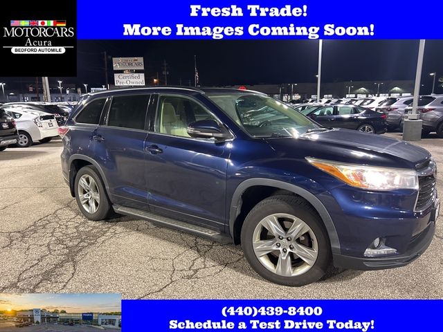 2014 Toyota Highlander Limited Platinum