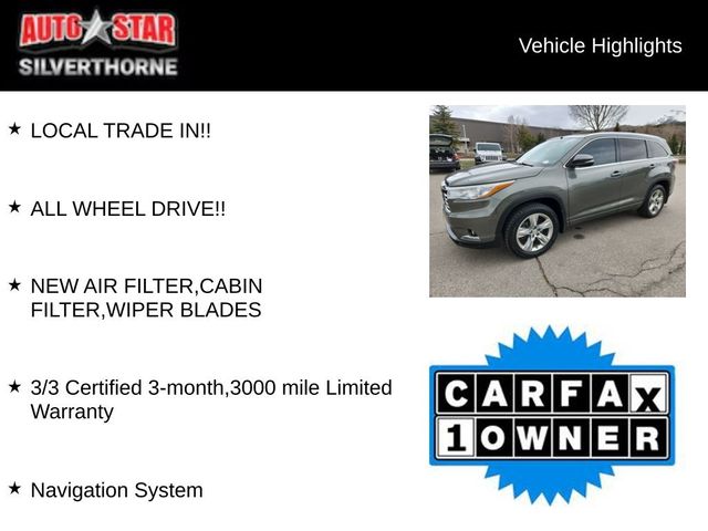 2014 Toyota Highlander Limited