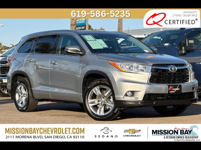 2014 Toyota Highlander Limited