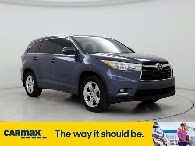 2014 Toyota Highlander Limited Platinum