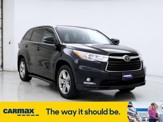 2014 Toyota Highlander Limited Platinum