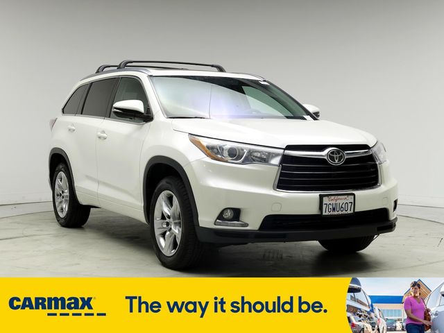 2014 Toyota Highlander Limited Platinum