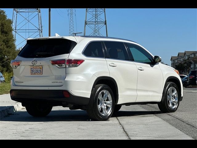 2014 Toyota Highlander Limited Platinum