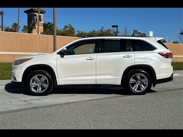 2014 Toyota Highlander Limited Platinum