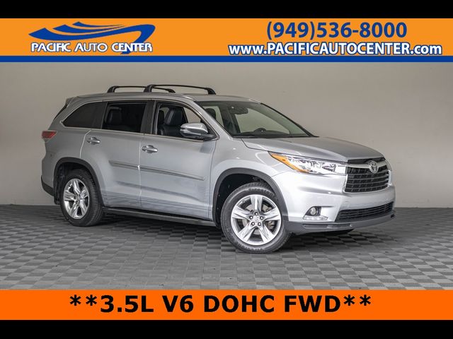 2014 Toyota Highlander Limited Platinum