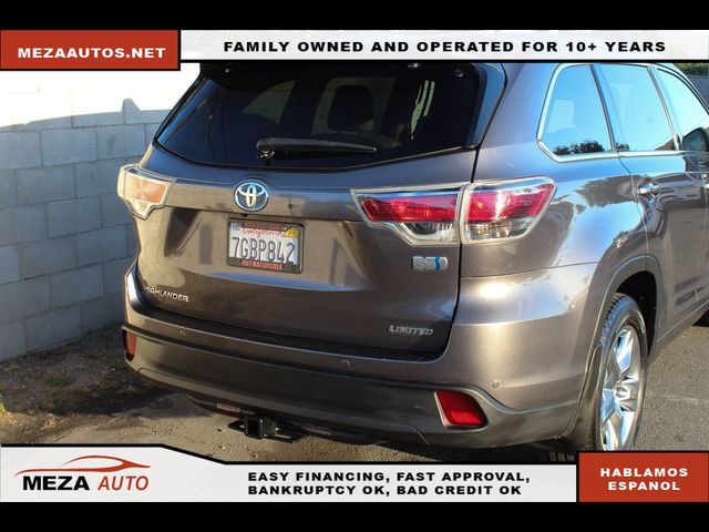 2014 Toyota Highlander Hybrid Limited