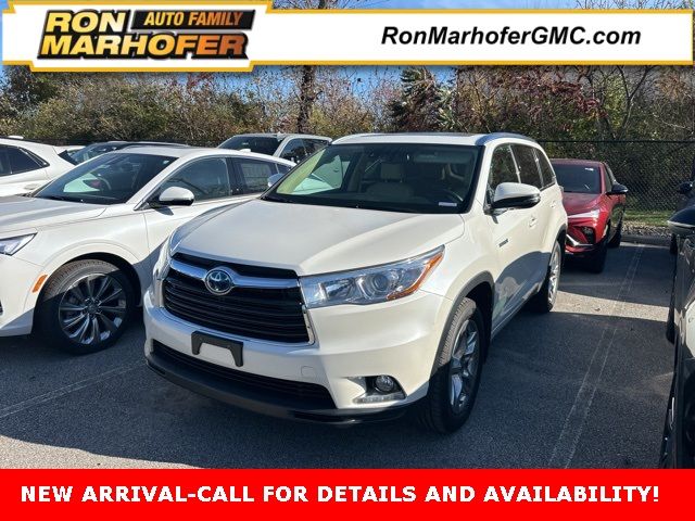 2014 Toyota Highlander Hybrid Limited Platinum