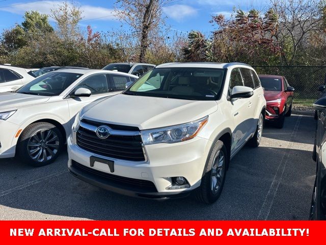 2014 Toyota Highlander Hybrid Limited Platinum