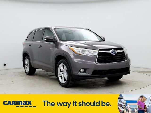 2014 Toyota Highlander Hybrid Limited Platinum