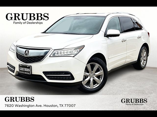 2015 Acura MDX Advance Entertainment