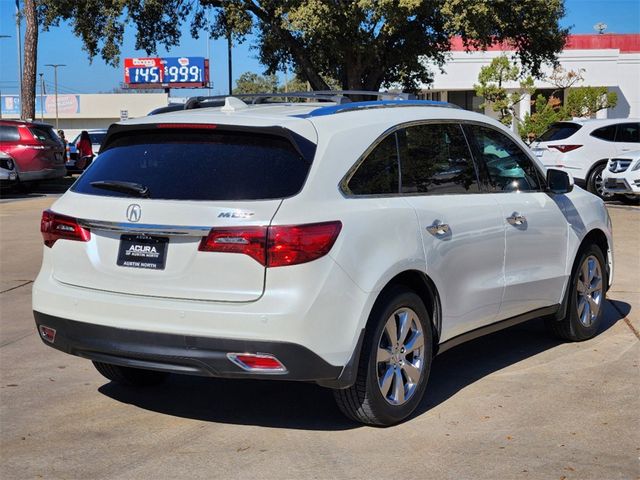 2015 Acura MDX Advance Entertainment