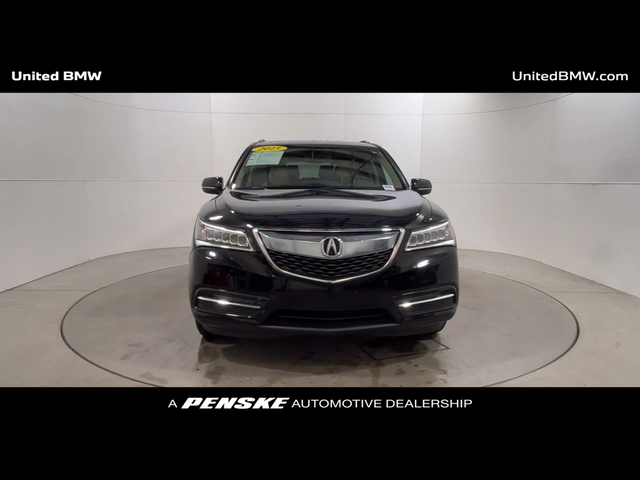 2015 Acura MDX Advance Entertainment