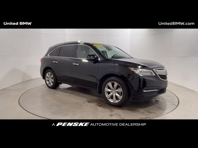 2015 Acura MDX Advance Entertainment