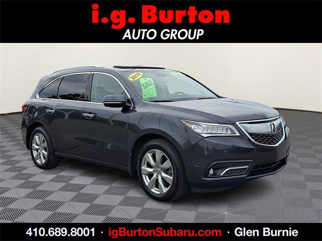 2015 Acura MDX Advance Entertainment