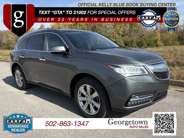 2015 Acura MDX Advance Entertainment