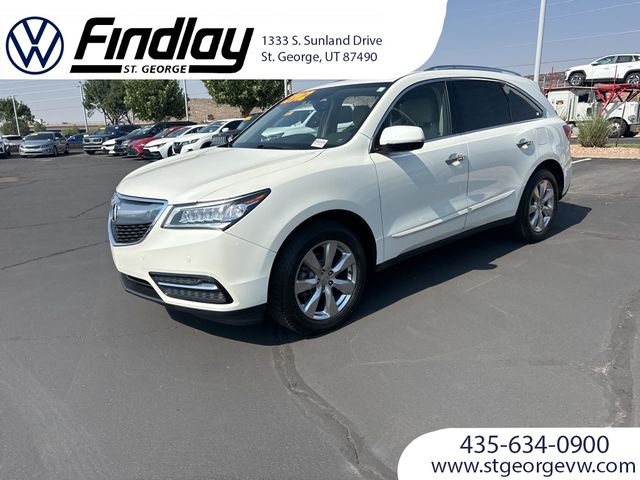 2015 Acura MDX Advance Entertainment