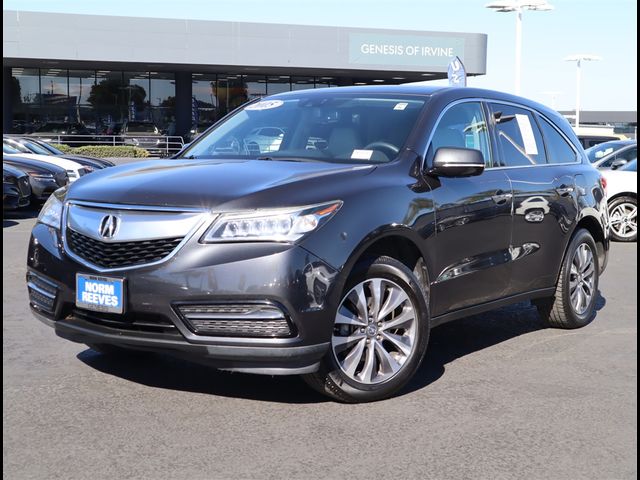 2015 Acura MDX Technology