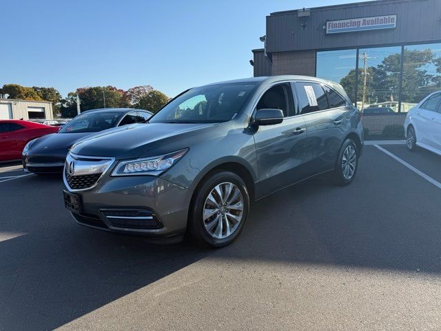 2015 Acura MDX Technology