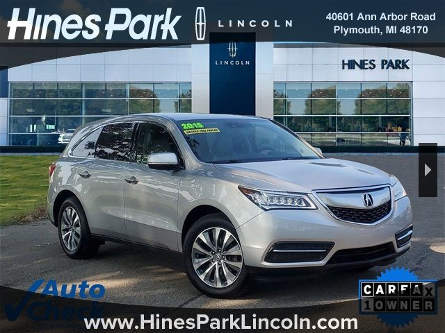 2015 Acura MDX Technology