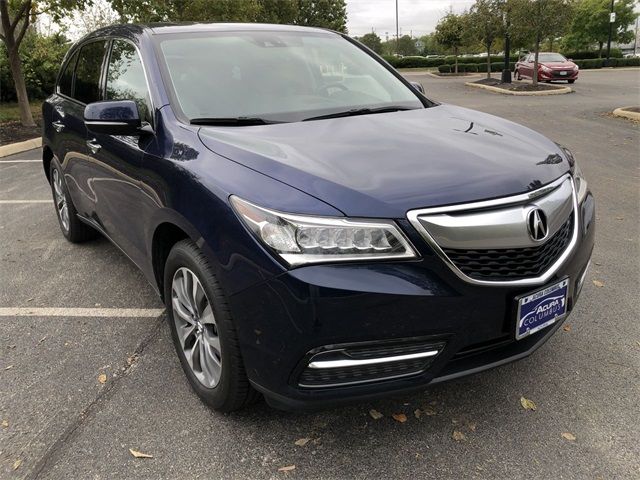 2015 Acura MDX Technology