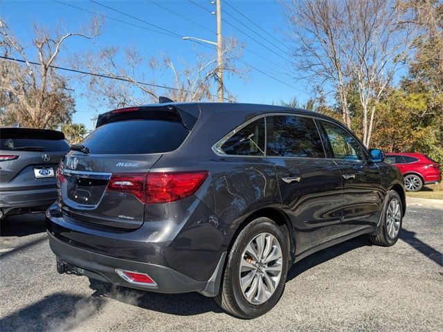 2015 Acura MDX Technology