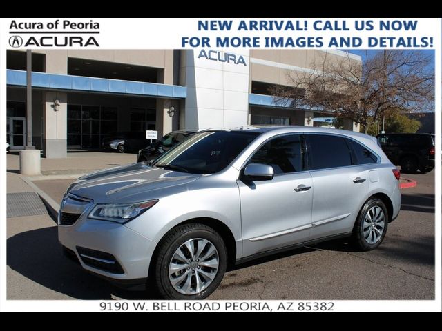 2015 Acura MDX Technology