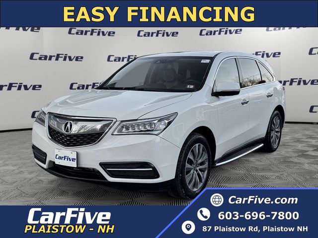 2015 Acura MDX Technology Entertainment