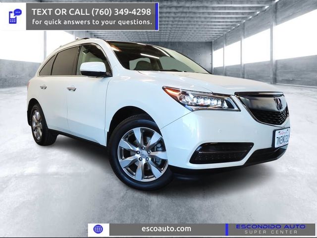 2015 Acura MDX Advance Entertainment