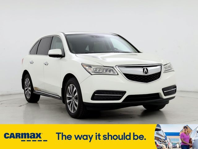 2015 Acura MDX Technology Entertainment