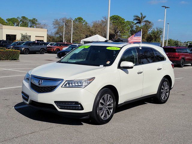 2015 Acura MDX Technology Entertainment