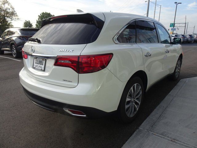 2015 Acura MDX Technology