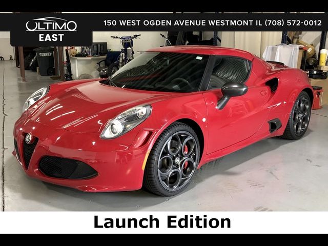 2015 Alfa Romeo 4C Launch Edition