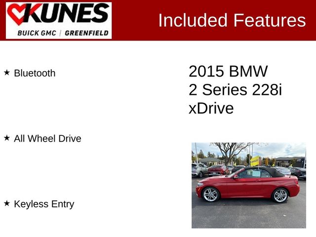 2015 BMW 2 Series 228i xDrive