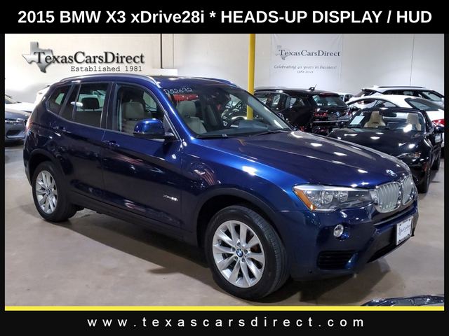 2015 BMW X3 xDrive28i