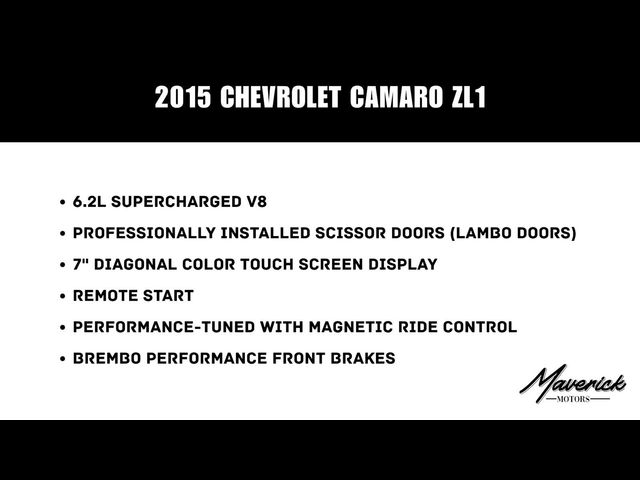 2015 Chevrolet Camaro ZL1